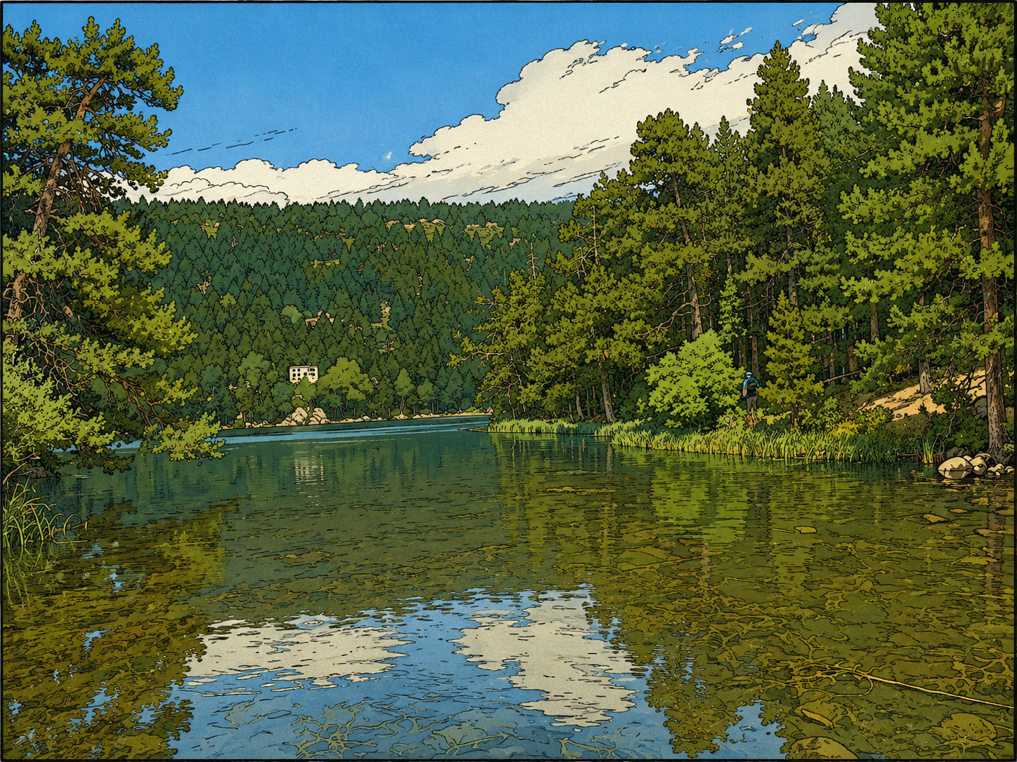 Le lac de Balcère : un petit coin de montagne idyllique