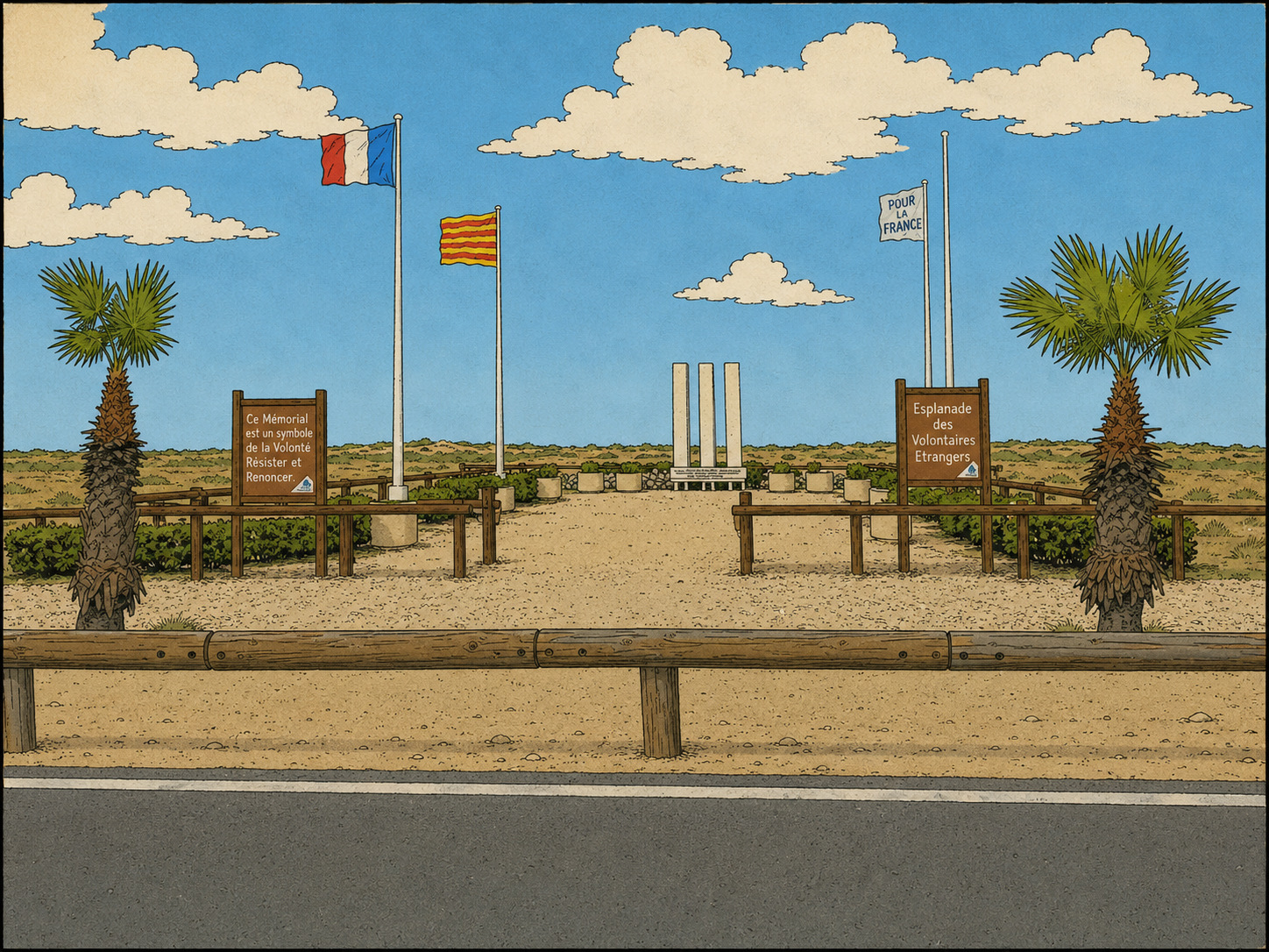 Le monument aux engagés volontaires du Barcarès : l’histoire méconnue des RMVE