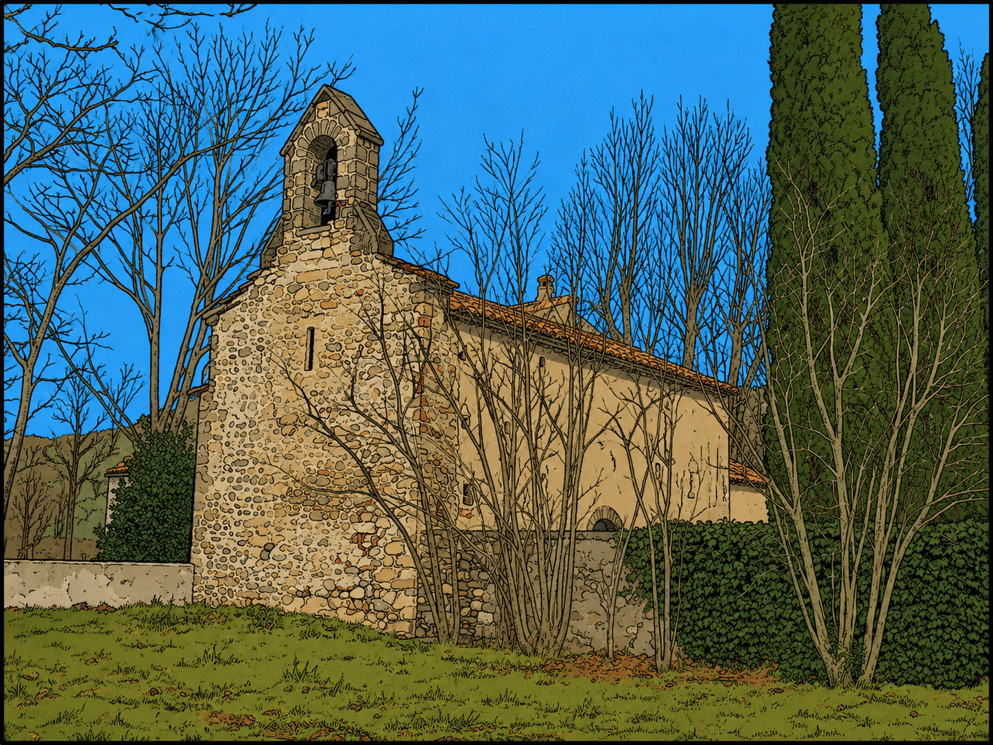 Saint-Martin de Fenollar : la petite chapelle qui cache un incroyable trésor