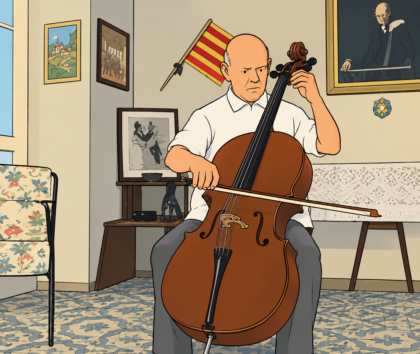 Quand Pablo Casals vivait à Prades… Mais refusait de jouer en public